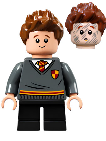 Минифигурка Lego Seamus Finnigan - Gryffindor Sweater with Crest, Black Short Legs hp268 U